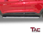 TAC Cobra Running Boards Compatible With 2020-2023 Ford Explorer SUV Side Steps Nerf Bars Step Rails Aluminum Black Off-Road City Exterior Accessories 2 pieces one pair