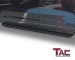 TAC Cobra Running Boards Compatible With 2022-2024 Jeep Grand Cherokee (Exclude 2022-2024 4xe Models) / 2021-2024 Jeep Grand Cherokee L SUV Side Steps Nerf Bars Step Rails Aluminum Black Off-Road City Exterior Accessories 2 pieces