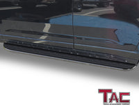 TAC Cobra Running Boards Compatible With 2022-2023 Jeep Grand Cherokee (Exclude 2022-2023 4xe Models) / 2021-2023 Jeep Grand Cherokee L SUV Side Steps Nerf Bars Step Rails Aluminum Black Off-Road City Exterior Accessories 2 pieces