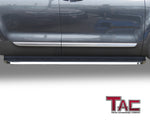 TAC Cobra Running Boards Compatible With 2020-2023 KIA Telluride SUV Side Steps Nerf Bars Step Rails Aluminum Black Off-Road City Exterior Accessories 2 pieces one pair