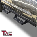 TAC Sniper Running Boards Compatible with 2005-2023 Toyota Tacoma Double Cab Truck Pickup 4" Drop Fine Texture Black Side Steps Nerf Bars Rock Slider Armor Off-Road Accessories (2pcs)-3