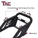 TAC Universal Spare Tire Carriers Heavy Duty Pickup Truck Spare Tire Mount Allows Use of 40inch Spare Tire Fine Textured Black-6