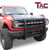 TAC Grill Guard Compatible with 2021-2023 Ford Bronco SUV Front Runner Guard BLK Brush Nudge Push Bull Bar