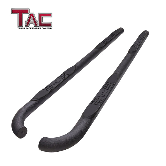 TAC 3" Texture Black Side Steps Compatible with 2010-2024 Toyota 4Runner (Exclude 2010-2013 SR5/2010-2024 Limited/2020-2021 Nightshade Edition /2022-2024 TRD Sport)| Running Boards| Side Bars| Step Rails| Nerf Bars| Rocker Slider|SUV Accessories