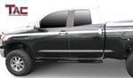 TAC Stainless Steel 5" Oval Straight Side Steps For 2007-2021 Toyota Tundra Double Cab | Running Boards | Nerf Bar | Side Bar