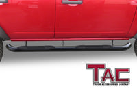 TAC Side Steps Running Boards Compatible with 2021-2023 Ford Bronco 4 Door SUV 3" Black Side Bars Step Rails Nerf Bars Off Road Accessories (2 pcs Running Boards)