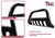 TAC Gloss Black 3" Bull Bar For 2011-2023 Ford F150 EcoBoost ( Excluded  all F150 Raptor models/2020-2022 Diesel models) Truck Front Bumper Brush Grille Guard Nudge Bar