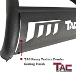 TAC Heavy Texture Black 3“ Bull Bar for 2010-2023 Toyota 4Runner (Excl. 2014-2023 Limited / 2019-2021 Nightshade Edition/2022-2023 TRD Sport) SUV Front Bumper Grille Guard Brush Guard Off Road Accessories