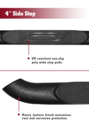 TAC 4" Side Steps for 2005-2023 Toyota Tacoma Double Cab Truck | Running Boards | Nerf Bars | Side Bars| Heavy Texture Black-5