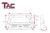 TAC Bull Bar Compatible with 2021-2023 Ford Bronco SUV 3” Black Front Bumper Grille Guard Brush Guard Off Road Accessories