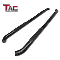 TAC Gloss Black 3" Side Steps For 2005-2024 Nissan Frontier Crew Cab / 2005-2012 Suzuki Equator Crew Cab Truck | Running Boards | Nerf Bars | Side Bars