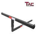 TAC Fine Texture Adjustable Extender Ladder Rack Universal Fit 2" Rear Hitch Receivers (500 LBS Capacity)