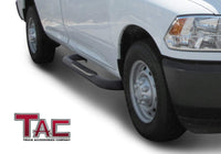 TAC Heavy Texture Black 3" Side Steps For 2009-2018 Dodge Ram 1500 Regular Cab (Incl. 2019-2023 Ram 1500 Classic) | 2010-2023 Dodge Ram 2500 3500 4500 5500 Regular Cab Truck | Running Boards | Nerf Bars | Side Bars