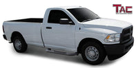 TAC Heavy Texture Black 3" Side Steps For 2009-2018 Dodge Ram 1500 Regular Cab (Incl. 2019-2023 Ram 1500 Classic) | 2010-2023 Dodge Ram 2500 3500 4500 5500 Regular Cab Truck | Running Boards | Nerf Bars | Side Bars