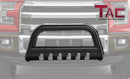 TAC Gloss Black 3" Bull Bar For 1999-2006 Toyota Tundra Truck / 2001-2007 Toyota Sequoia SUV Front Bumper Brush Grille Guard Nudge Bar-2