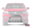 TAC Stainless Steel 3" Bull Bar For 2015-2022 Chevy Colorado (Excluded ZR2 Model) / GMC Canyon Truck Front Bumper Brush Grille Guard Nudge Bar-2