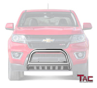 TAC Stainless Steel 3" Bull Bar For 2015-2022 Chevy Colorado (Excluded ZR2 Model) / GMC Canyon Truck Front Bumper Brush Grille Guard Nudge Bar