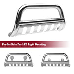 TAC Bull Bar Compatible with 2022-2023 Nissan Frontier Pickup Truck 3” Stainless Steel Front Bumper Grille Guard Brush Guard