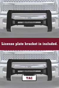 TAC Predator Modular Bull Bar with LED Light For 2004-2023 Ford F150 Truck Front Bumper Brush Grille Guard Nudge Bar