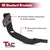 TAC Heavy Texture Black PNC Side Steps For 2009-2018 Dodge Ram 1500 (Incl. 2019-2023 Ram 1500 Classic) /2010-2023 Dodge Ram 2500 3500 4500 5500 Crew Cab (Incl. Chassis Cab Diesel models) Truck | Running Boards | Nerf Bars | Side Bars