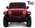 TAC Gloss Black 3" Bull Bar For 2018-2024 Wrangler JL (Excl.21-23 V8 engine/20-23 Rubicon Trim)|2020-2023 Gladiator (Excl. Mojave & Rubicon trim) Front Bumper Brush Grille Guard Nudge Bar