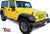 TAC Heavy Texture Black 3" Side Steps For 2007-2018 Jeep Wrangler JK 4 Door (Exclude 2018 Wrangler JL Models) SUV | Running Boards | Nerf Bars | Side Bars