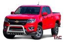 TAC Stainless Steel 3" Bull Bar For 2015-2022 Chevy Colorado (Excluded ZR2 Model) / GMC Canyon Truck Front Bumper Brush Grille Guard Nudge Bar-3