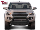 TAC Heavy Texture Black 3" Bull Bar For 2016-2023 Toyota Tacoma Pickup Truck Front Bumper Brush Grille Guard Nudge Bar-2