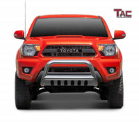 TAC Stainless Steel 3" Bull Bar For 2005-2015 Toyota Tacoma Truck Front Bumper Brush Grille Guard Nudge Bar
