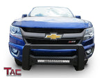 TAC Predator Modular Bull Bar with LED Light For 2015-2022 Chevy Colorado (Excl. ZR2) / GMC Canyon Truck Front Bumper Brush Grille Guard Nudge Bar