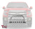 TAC Stainless Steel 3" Bull Bar For 2004-2023 Ford F150 | 2022-2023 F150 Lightning EV (Excl. Heritage Edition and all F150 Raptor Models/2020-2022 Diesel models ) Truck/ 2003-2017 Ford Expedition SUV Front Bumper Brush Grille Guard Nudge Bar