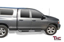 TAC 3" Stainless Steel Side Steps Compatible with 2002-2008 Ram 1500 Quad Cab | 2003-2009 Ram 2500/3500 Quad Cab (Exclude Daytona/Rumble Bee/SRT-10 models) | Running Boards| Side Bars| Step Rails| Nerf Bars| Pickup Truck Accessories (2 PCS)-3