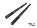 TAC 3" Gloss Black Side Steps Compatible with 2002-2006 Honda CRV| Running Boards| Side Bars| Step Rails| Nerf Bars| Rocker Slider| SUV Accessories (2 PCS)-1