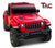 TAC Gloss Black 3" Bull Bar For 2018-2023 Wrangler JL (Excl.21-23 V8 engine)|2020-2023 Gladiator (Excl. Mojave trim) Front Bumper Brush Grille Guard Nudge Bar