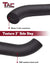 TAC Heavy Texture Black 3" Side Steps For 2009-2018 Dodge Ram 1500 Regular Cab (Incl. 2019-2023 Ram 1500 Classic) | 2010-2023 Dodge Ram 2500 3500 4500 5500 Regular Cab Truck | Running Boards | Nerf Bars | Side Bars