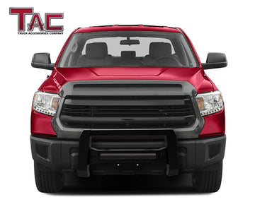 TAC Predator Modular Bull Bar Mesh Version For 2007-2021 Toyota Tundra |2008-2022 Toyota Sequoia Truck Front Bumper Brush Grille Guard Nudge Bar - 0