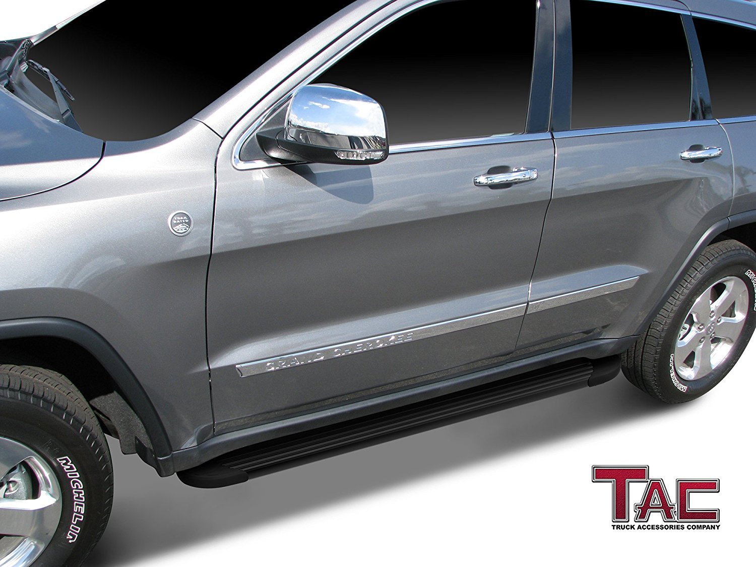 Aluminium Side Steps Running Boards For Jeep Grand Cherokee (2005-2011) - Silver, ALVM Parts