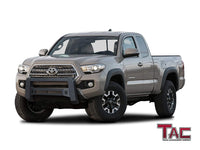 TAC Predator Modular Bull Bar Mesh Version For 2005-2023 Toyota Tacoma Truck Front Bumper Brush Grille Guard Nudge Bar