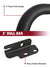 TAC Heavy Texture Black 3" Bull Bar For 2019-2023 Chevy Silverado 1500 Excl. 2019 Silverado 1500 LD / Trims with Super Cruise System ) Pickup Truck Front Bumper Brush Grille Guard Nudge Bar