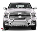 TAC Stainless Steel 3" Bull Bar For 2009-2018 Dodge RAM 1500 (Excl. Rebel & Warlock Trims / Incl. 2019-2023 RAM 1500 Classic) Truck Front Bumper Brush Grille Guard Nudge Bar-2