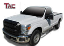TAC 3" Stainless Steel Side Steps Compatible with 1999-2016 Ford F250/F350/F450/F550 Super Duty Regular Cab| Running Boards| Side Bars| Step Rails| Nerf Bars| Rocker Slider| Pickup Truck Accessories (2 PCS)-3