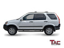 TAC 3" Gloss Black Side Steps Compatible with 2002-2006 Honda CRV| Running Boards| Side Bars| Step Rails| Nerf Bars| Rocker Slider| SUV Accessories (2 PCS)-3