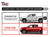TAC Heavy Texture Black PNC Side Steps For 2015-2023 Chevy Colorado/GMC Canyon Crew Cab Truck | Running Boards | Nerf Bars | Side Bars