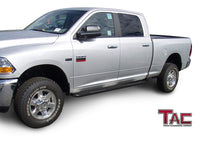 TAC Gloss Black 3" Side Steps For 2009-2018 Dodge Ram 1500 Crew Cab (Incl. 2019-2023 Ram 1500 Classic) / 2010-2023 Dodge Ram 2500 / 3500 / 4500 / 5500 Crew Cab (Incl. Chassis Cab Diesel models) Truck | Running Boards | Nerf Bars | Side Bars