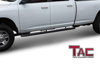 TAC Heavy Texture Black PNC Side Steps For 2009-2018 Dodge Ram 1500 (Incl. 2019-2023 Ram 1500 Classic) /2010-2024 Dodge Ram 2500 3500 4500 5500 Crew Cab (Incl. Chassis Cab Diesel models) Truck | Running Boards | Nerf Bars | Side Bars
