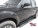 TAC 3" Texture Black Side Steps Compatible with 2005-2025 Nissan Frontier Crew Cab| 2005-2012 Suzuki Equator Crew Cab| Running Boards| Side Bars| Step Rails| Nerf Bars| Rocker Slider| Pickup Truck Accessories (2 PCS)-2