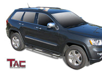 TAC Stainless Steel 3" Side Steps For 2011-2021 Grand Cherokee(Incl.22 WK & Excl. Limited X/High Altitude/Summit/SRT/SRT8/Trackhawk/Trailhawk/L model) | Running Boards | Nerf Bars | Side Bars