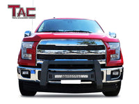 TAC Predator Modular Bull Bar with LED Light For 2004-2023 Ford F150 Truck Front Bumper Brush Grille Guard Nudge Bar