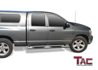 TAC Stainless Steel 4" Side Steps for 2002-2008 Dodge Ram 1500 Quad Cab / 2003-2009 Dodge Ram 2500/3500 Quad Cab Truck | Running Boards | Nerf Bar | Side Bar  