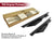 TAC Running Boards Fit 2005-2023 Toyota Tacoma Double Cab Rocker Step Truck Pick Up Fine Texture Black 5” Drop Side Steps Nerf Bars Rock Slider Armor Off-Road Accessories  (2pcs)